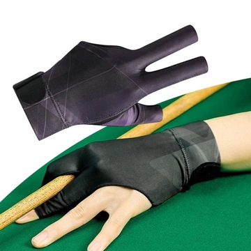 Рукавицы для бильярда Перчатки на три пальца для левой руки