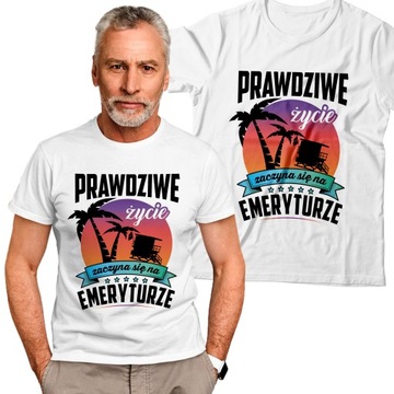 KOSZULKA DLA EMERYTA T-SHIRT EMERYTURA / S