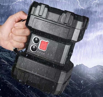 WIELOFUNKCYJNA LATARKA LED SZPERACZ POWERBANK LED