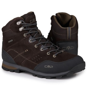 Buty zimowe męskie CMP ALCOR MID TREKKING SHOES WP WODOODPORNE MARRONE