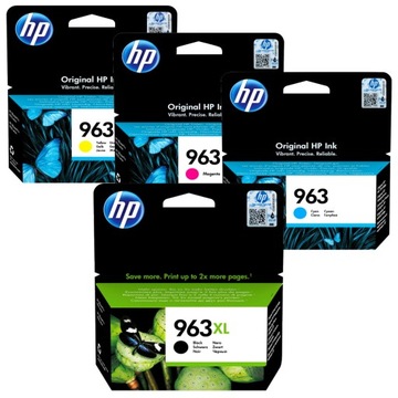 4x TUSZ HP 963 OFFICEJET PRO 9010 9013 9020 9023