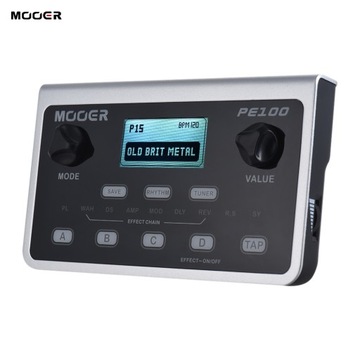 Портативный мультиэффектный процессор MOOER PE100