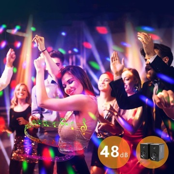 ДИНАМИЧЕСКИЙ СВЕТОВОЙ ЭФФЕКТ, USB-ДИСКОТЕЧНЫЕ ЛАМПЫ RGB С ДИСТАНЦИОННЫМ УПРАВЛЕНИЕМ, ДЛЯ ВЕЧЕРИНКИ