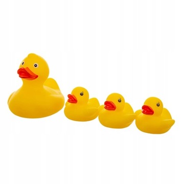 AKUKU ИГРУШКИ ДЛЯ ВАННЫ УТКИ ДЛЯ ВАННЫ 4 шт.