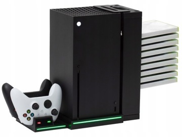 ОХЛАЖДАЮЩАЯ ПОДСТАВКА ДЛЯ ЗАРЯДНОГО УСТРОЙСТВА XBOX SERIES X С ПОДСВЕТКОЙ FROGGIEX
