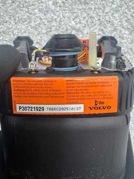 AIRBAG ULOŽENÍ VZDUCHOVÁ ŘIDIČE VOLVO XC60 2007-2013 W-WA 30721929