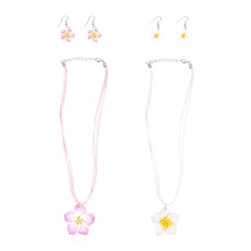 PLUMERIA KOLCZYKI HAWAJSKIE AKCESORIA MISS