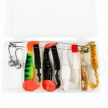 НАБОР НА СПИНИНГ 10 СМ SAHIDO KILLER IMPACT FURY НАБОР 13 ШТ.