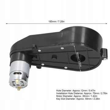 ПРИВОДНОЙ ДВИГАТЕЛЬ 24В 18000 ОБ/МИН ДЛЯ АККУМУЛЯТОРНЫХ АВТОМОБИЛЕЙ
