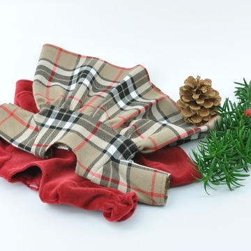 Красное велюровое платье для Miniland 38см, Minikane 34см и Paola Reina