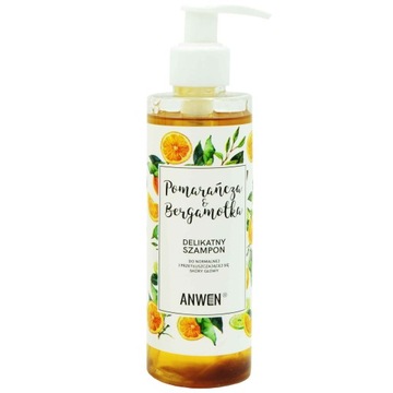 Anwen Pomarańcza Bergamotka wegański szampon