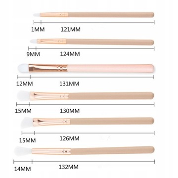 Женский профессиональный набор кистей для макияжа глаз из 12 шт.