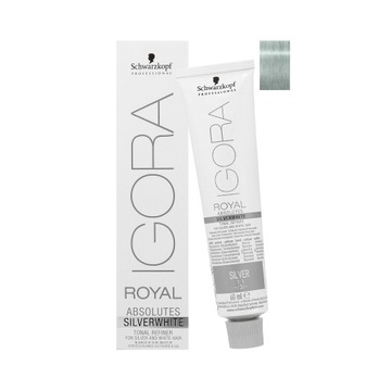 SCHWARZKOPF IGORA SILVER WHITE FARBA SILVER