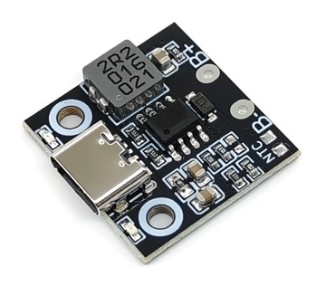 Ładowarka wysokoprądowa ogniw Li-ion 1S 4,2V 3,6A USB-C Moduł LX-LC535 0227