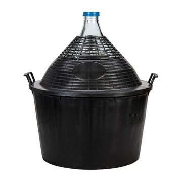 BALON DAMA GĄSIOR 34L NA WINO W KOSZU DYMION