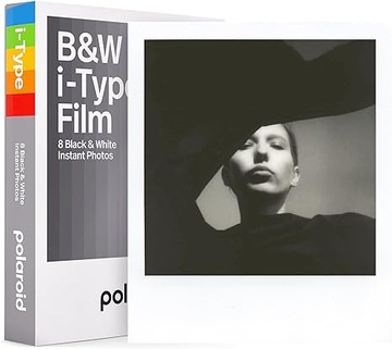 WKŁADY DO APARATU POLAROID B&W 4,25X3,5 CAL 8SZT