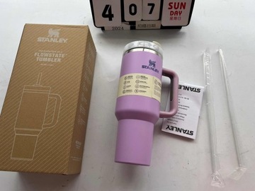 Кружка-термос Stanley Iceflow на 40 унций с многоразовой соломенной ручкой