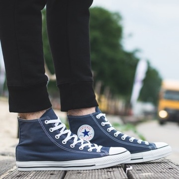 Buty CONVERSE CHUCK TAYLOR ALL STAR HI NAVY M9622C wysokie za kostkę 45