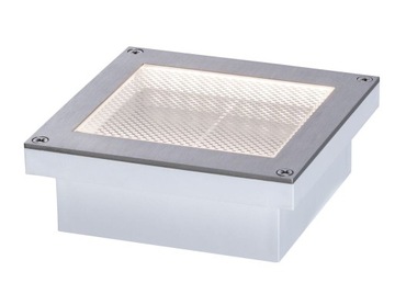 Lampa oprawa gruntowa najazdowa LED z czujnikiem ruchu srebrna Paulmann