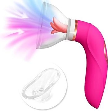 Lizanie języka G Spot wibrator łechtaczki zabawki