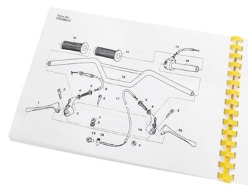 Каталог запчастей для WSK 125 Gil Lelek Bąk