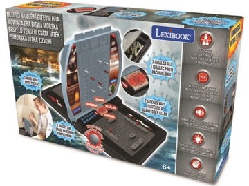 Gra logiczna LEXIBOOK Bitwa morska GT2800I2