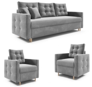 Zestaw wypoczynkowy Komplet RITA komplet do salonu