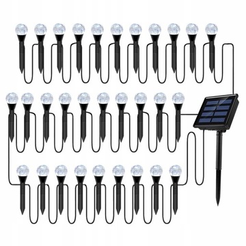 Solar Bubbles Lawn Lamp String Set Outdoor