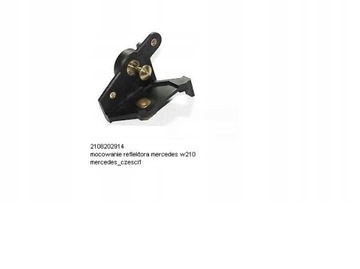 Uchwyt lampy Mercedes E-klasa W210 lifting LEWY