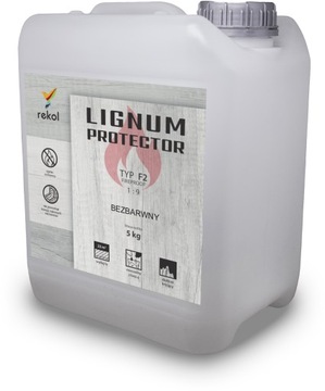 Lignum FIREPROOF F2 impregnat do drewna 5kg