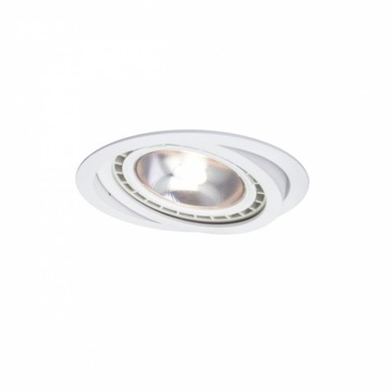 Light Prestige Nero oczko podtynkowe ruchome białe LP-4424/1RS WH movable