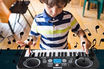 ЭЛЕКТРОННЫЙ ОРГАН 37 КНОПОК ДЕТСКАЯ КЛАВИАТУРА