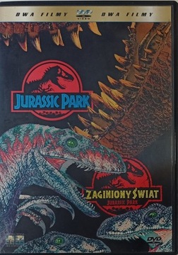 DVD Jurassic Park + Zaginiony świat