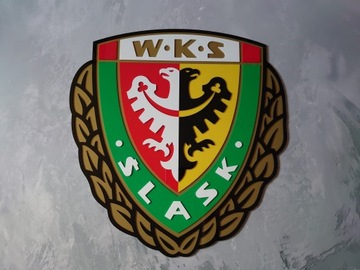 Śląsk Wrocław na ścianę do domu prezent na święta dla chłopaka męża dziadka