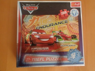 puzzle super shine AUTA 200 części