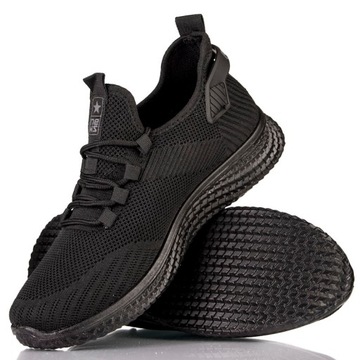 Sneakersy damskie News 21TX02-3634 czarne r. 39