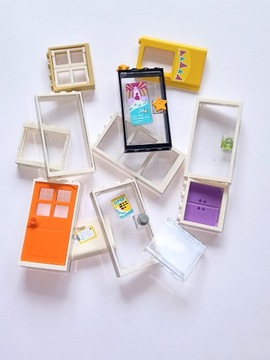 LEGO MIX Стеклянные панели для окон и дверей прозрачные 50г