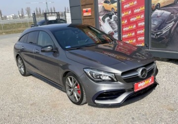 Mercedes CLA C117 Shooting Brake Facelifting AMG 2.0 45 AMG 381KM 2017 Mercedes-Benz CLA 4x4 CLA AMG 45 2.0 Benz 381 KM Salon PL 56.000 km Wars, zdjęcie 15