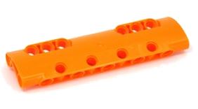 Lego 11954 panel z otworami 11x3 pomarańczowy