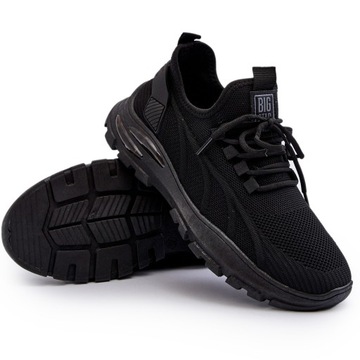 SNEAKERSY BUTY SPORTOWE MĘSKIE HI-POLY SYSTEM BIG STAR NN174467 CZARNE 43