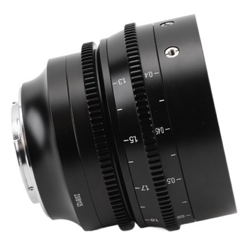 14mm T2.9 Pełnoklatkowy obiektyw kinowy 114 stopni Ultra szeroki kąt Ręczne