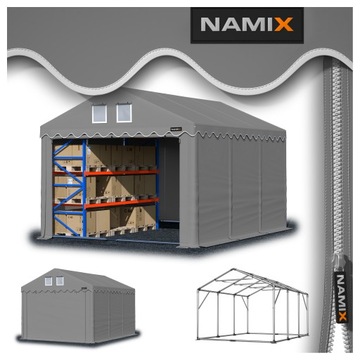 Namiot PRESTIGE 4x6 [2,6m] magazynowy MOCNY