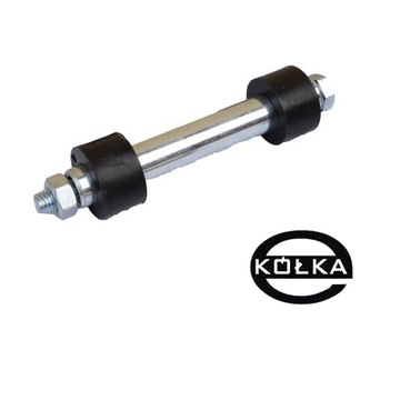 OŚKA fi 20 DO KOŁA FI 400 M12x160mm ośki TULEJA