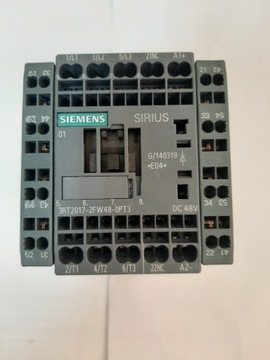 SIEMENS 3RT2017-2FW48-DPT3 Stycznik 48V DC