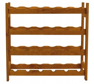 ДЕРЕВЯННАЯ ПОЛКА ДЛЯ ВИНА НА 24 БУТЫЛКИ