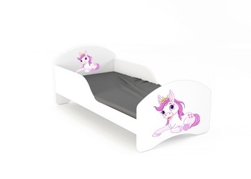 Детская кровать LEO2 160х70 белый