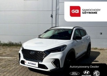 Hyundai Tucson III SUV Facelifting 1.6 T-GDi 177KM 2019 Hyundai Tucson 1,6 177 km Automat N-Line Salon PL Niski przebieg 1.6 177KM