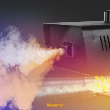 Генератор дыма со светодиодным эффектом DMX 1800 Вт + пульт дистанционного управления