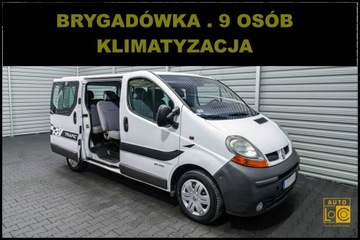 Renault Trafic II 2002 Renault Trafic BRYGADÓWKA + 9 OSÓB +