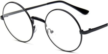 3 Ретро круглые стеклянные простые стеклянные очки Мужские очки Льняное стекло M